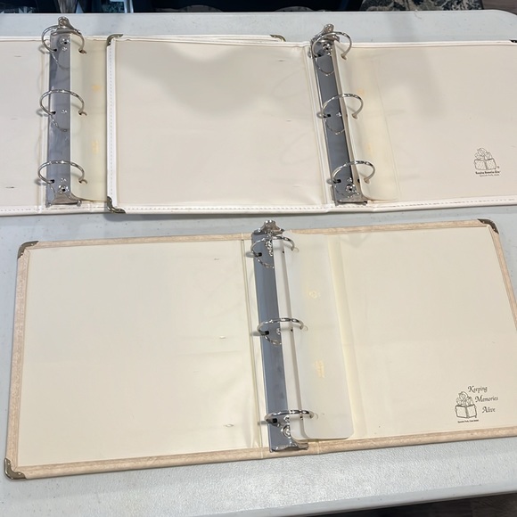 3 Leather Wedding Albums - Picture 2 of 5